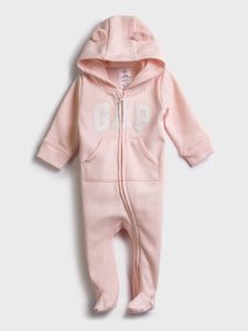 GAP Baby-Overall Logo V-G Flc Ftd - 0-3M