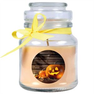 HS Candle "Halloween" Duftkerze im Bonbonglas - viele Motive zur Auswahl, Ideale Herbstdeko