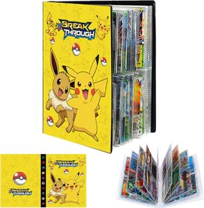 Pokemon Sammelalbum Evolie & Pikachu Sammelmappe für 240 Karten, idealer Schutz