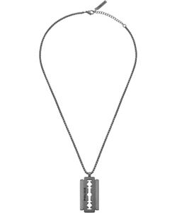 Police Herren Edelstahl Halskette mit Rasierklingen-Anhänger - RAZORBLADE - PEAGN0005502