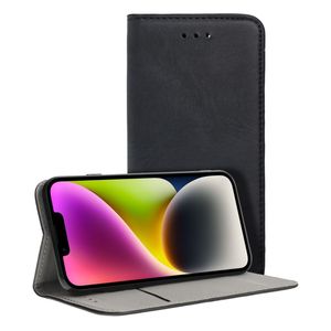 Smart Magneto Buch Tasche Hülle Magnet Standfunktion kompatibel mit Xiaomi Redmi Note 12s schwarz