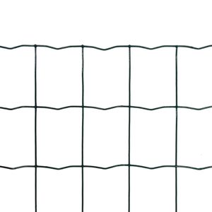 vidaXL Ogrodowa siatka druciana 10 x 0,8 m 100 x 100 mm rozmiar oczek