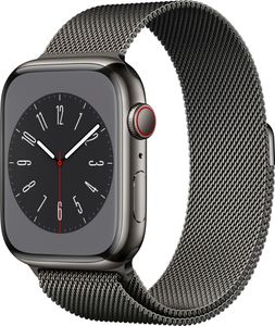 Apple Watch Series 8 45mm (A2775) Graphite Stainless Milanaise Graphite CEL