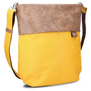 ZWEI Handtasche Umhängetasche Shopper Olli OT12 in vielen Farben, Farbe:yellow/gelb