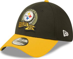 New Era NFL PITTSBURGH STEELERS Salute to Service 2022 Sideline 39THIRTY Stretch Fit Game Cap, Größe :S/M New Era NFL PITTSBURGH STEELERS Salute to Service 2022 Sideline 39THIRTY Stretch Fit Game Cap, Größe :S/M