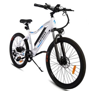 FAFREES F100 26 Zoll Elektrofahrrad 250W 11,6Ah Elektro Mountainbike MTB City E-Bike Wasserdicht IP65 Weiß