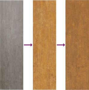 vidaXL Hochbeet 100x50x36 cm Cortenstahl