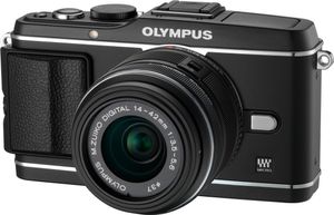 Olympus PEN E-P3, 12,3 MP, 4032 x 3024 Pixel, Live MOS, Full HD, Touchscreen, Schwarz
