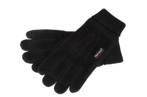 Handschuhe (Leder/Strick-Materialmix) warm von Hut-Breiter