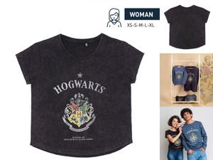 Damen Kurzarm-T-Shirt Harry Potter