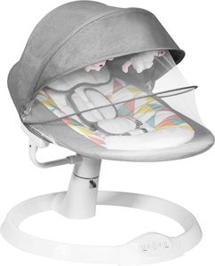 COSTWAY Babywippe mit 5 Schaukelpositionen und Musik, Baby Schaukelstuhl mit Timing- und Bluetoothfunktion, inkl. Spielzeug, Sicherhitsgurt, abnehmbares Verdeck und Moskitonetz COSTWAY Babywippe mit 5 Schaukelpositionen und Musik, Baby Schaukelstuhl mit Timing- und Bluetoothfunktion, inkl. Spielzeug, Sicherhitsgurt, abnehmbares Verdeck und Moskitonetz