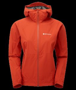 Minimus Lite Jacket, Damen - Montane, Farbe:SAFFRON RED, Größe:UK10/S