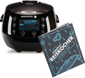 Reishunger Digitaler Reiskocher 1,5l inkl. Kochbuch