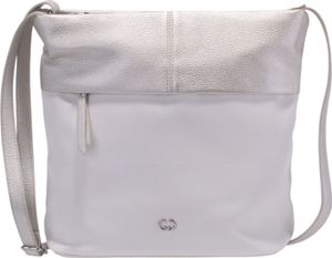 GERRY WEBER Schultertasche Umhängetasche Keep In Mind Shoulder Bag LVZ Metallic Cold weiß GERRY WEBER Schultertasche Umhängetasche Keep In Mind Shoulder Bag LVZ Metallic Cold weiß