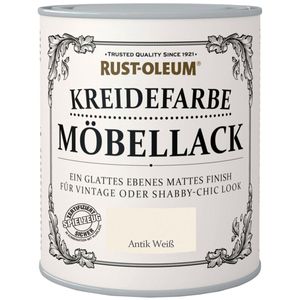 Rust Oleum Shabby Kreidefarbe Möbellack Antikweiss mattes Finish 750ml