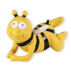 Gartenstecker Biene Bienen Figur fliegend Bienen Deko Bienen Gartenfigur