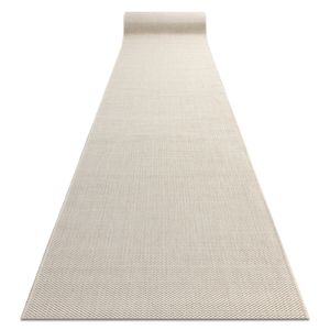 CHODNIK SIZAL FLOORLUX wzór 20433 krem GŁADKI 120 cm beżowy 120x500 cm