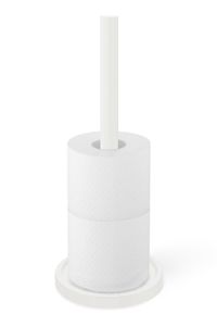 ZACK Edelstahl Ersatz-Toilettenpapierhalter MIMO WC-Rollenhalter weiß 40130