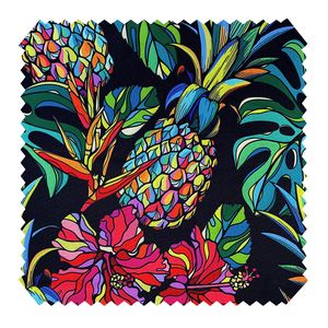 novely® OXFORD 210D D213 Tropical Art Night Dekostoff Print Outdoor Wasserabweisend | Meterware | 1lfm