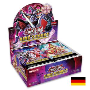 Yu-Gi-Oh! - King's Court Booster Pack deutsch 1. Auflage (24er Display)