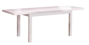 HALMAR Rozkladací jedálenský stôl Tiago 2 - biela