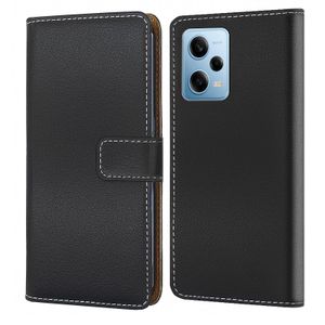 Handytasche für Xiaomi Redmi Note 12 Schutzhülle mit Standfunktion Handyhülle Klapp Tasche Etui mit Kartenfächer Flip Cover