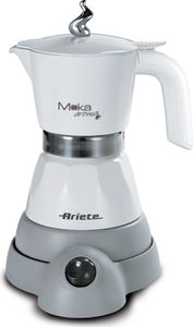 elektr. Espressokocher Moka Aroma weiß