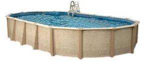 Interline Ovalpool Set  610 x 360 cm