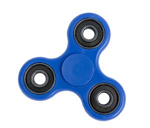 Qu-Ax Fidget Spinner, Handkreisel, Farbe: blau