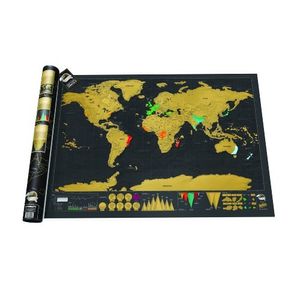 Scratch Map Deluxe Edition - Rubbel-Weltkarte von Luckies