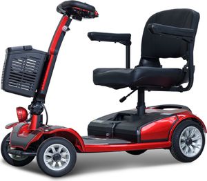 STORMBORN R2 Seniorenmobil / Elektromobil 6 km/h - Akku entnehmbar - rot