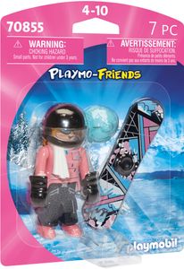 PLAYMOBIL Playmo-Friends  Snowboarderin 70855