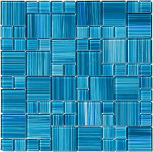 Mozaika 300x300x4mm, BLUE LAGOON