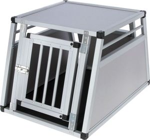 Kerbl Hunde-Transportbox Barry 77x55x50 cm Aluminium