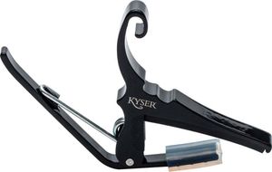 Kyser KG6BA Quick-Change Black Kapodaster pre gitaru