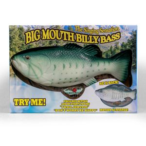 Billy Bass, singender Fisch mit Bewegung (Don't worry be happy & I'll survive)
