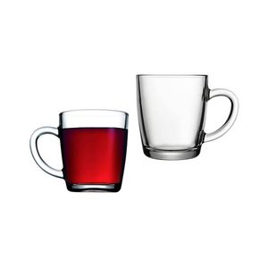 Pasabahce 55531 – Trinkgläser, Teeglas Mit Henkel "Basic", 6er Set