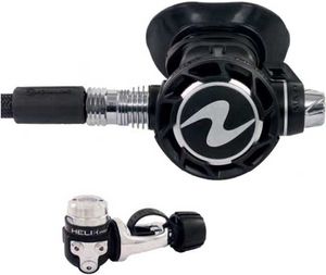 Aqualung Pk Helix Pro Int Octopus Tauchregler-set Silber  Silber One Size