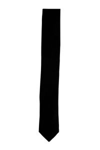 Fabio Farini - einfarbige und elegante Krawatte in 6 cm und 8 cm zur Auswahl, Farbe:Schwarz, Breite:6cm