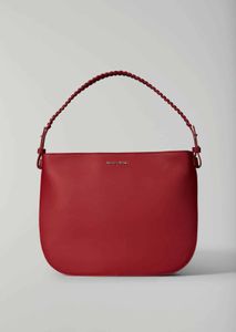 Marc O'Polo Hobo Schultertasche 117 Kunstleder, vegan Rot cherry