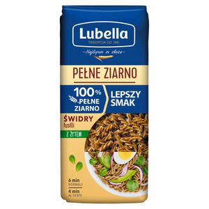 Lubella Pełny Ziarno Nudeln Świdry Z Żytem 400 G