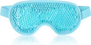 Wiederverwendbare Augenmaske gegen Erkältungen – Gel-Augenpackung für geschwollene Augen, weiche Plüschrückseite gegen Augenringe und Stressabbau, erhältlich in Pink