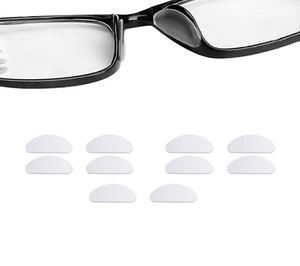 INF Ochrana nosa pre okuliare silikónové transparentné 5 párov (19 mm)