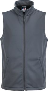 Pánska softshellová vesta Russell Smart BC1511 (XL) (sivá)