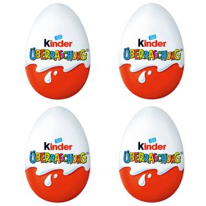 Ferrero Kinder Überraschung Classic 4er Pack Schoko Überaschungsei