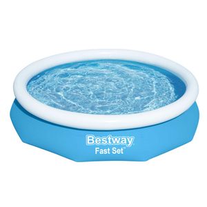 Bestway® Fast Set™ Aufstellpool ohne Pumpe Ø 305 x 66 cm, blau, rund