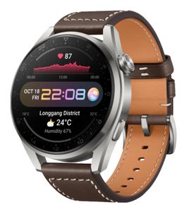 HUAWEI Watch 3 Pro titanium gray/brow