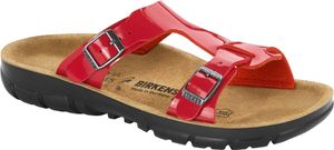 Birkenstock dámské mokasíny SOFIA red patent 40