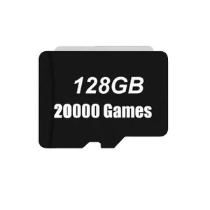 Handheld-Spielkonsole, 256G TF-Karten-Erweiterung, 53000 klassische Spiele, 128G 20000SPIELE