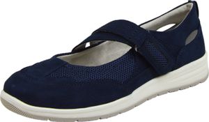 Jana Damen Ballerina in Blau, Größe 40